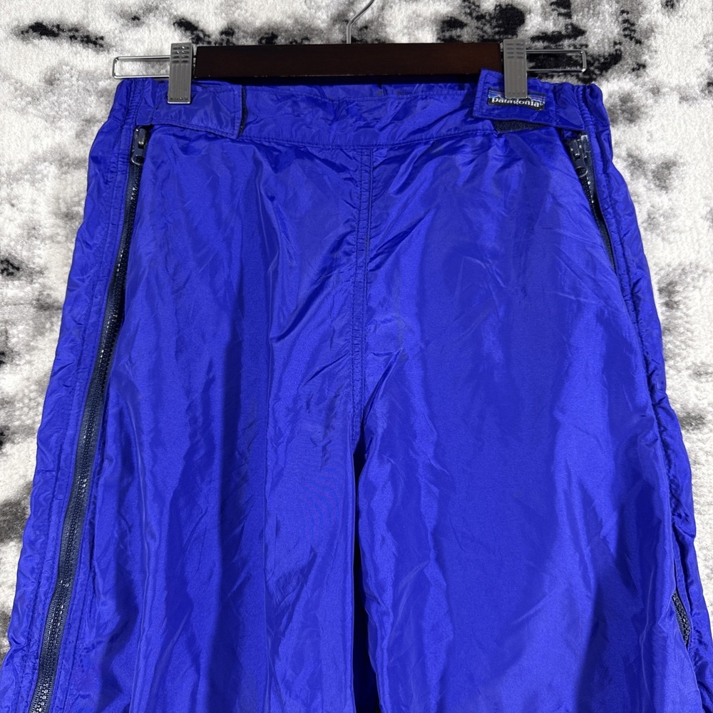 Vintage Patagonia Pants Mens Size Small Blue Fleece‎ Lined Zip Gorpcore - Picture 3 of 15